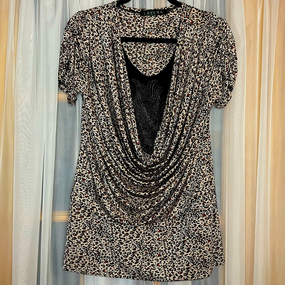 Itm 0015 Lavena strechy top size: M/LG - Picture 1 of 8